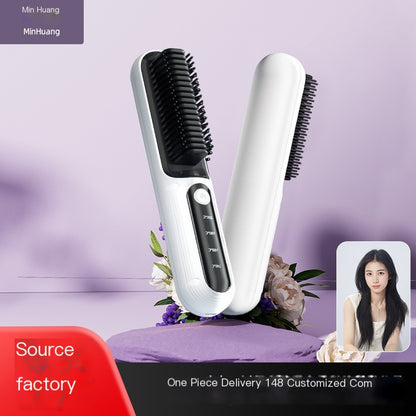 Minhuang Wireless Ionic Hair Straightening Brush
