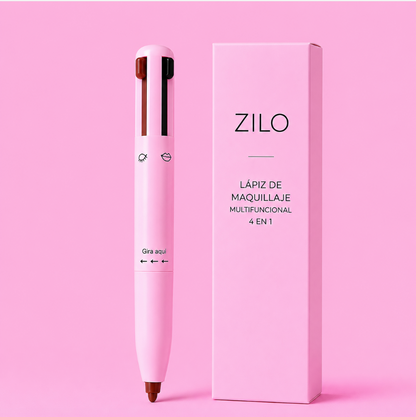 Lápiz de Maquillaje Multifuncional 4 en 1