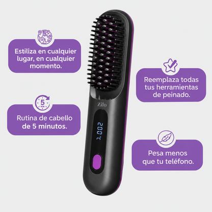 Zilo™ Cabello perfecto en menos de 2 minutos. ✨