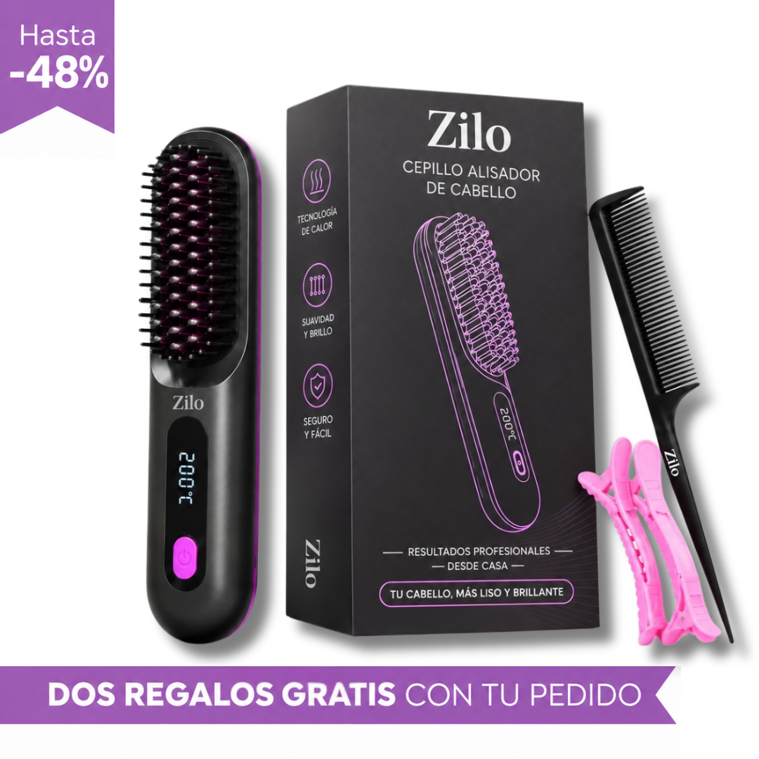 Zilo™ Cabello perfecto en menos de 2 minutos. ✨