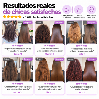 Zilo™ Cabello perfecto en menos de 2 minutos.