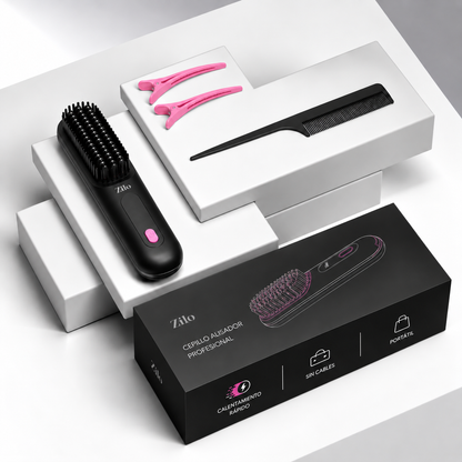 Zilo™ Cabello perfecto en menos de 2 minutos.