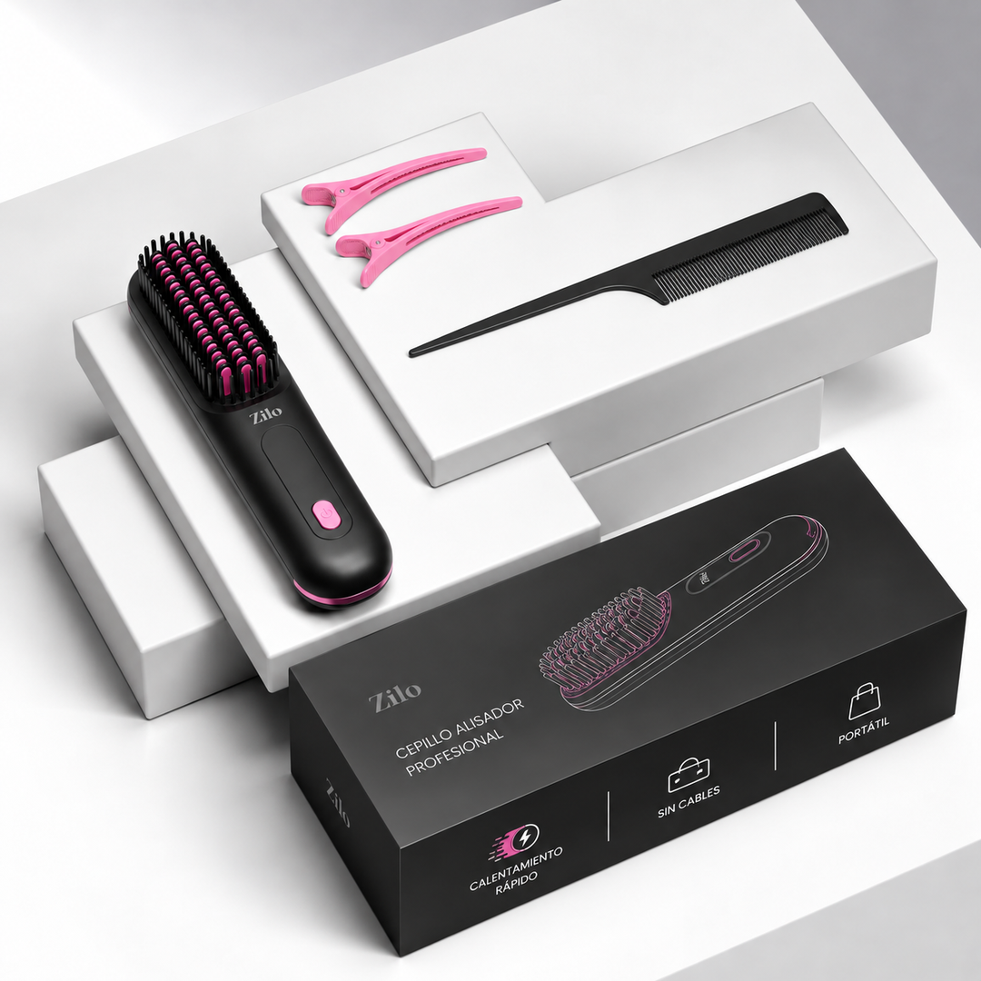 Zilo™ Cabello perfecto en menos de 2 minutos.