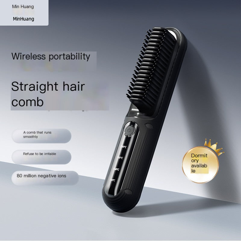 Minhuang Wireless Ionic Hair Straightening Brush