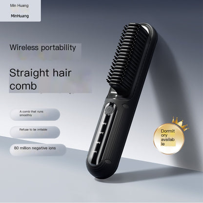 Minhuang Wireless Ionic Hair Straightening Brush