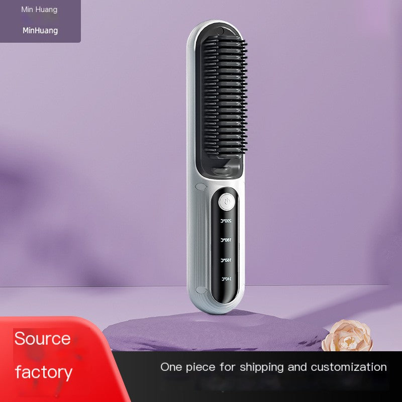 Minhuang Wireless Ionic Hair Straightening Brush