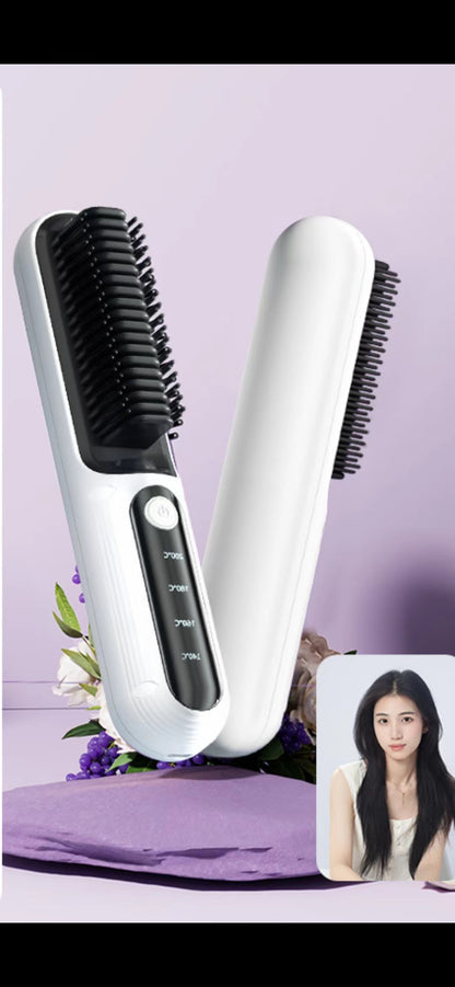 Minhuang Wireless Ionic Hair Straightening Brush