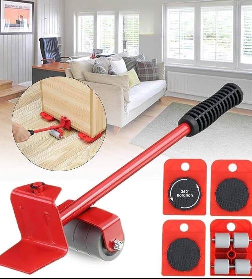 Kit para desplazar y elevar muebles